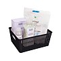Simplify Slide to Stack Storage Tote, Plastic, Black, 2/Pack (25930-BLK-ST)~#|#~E5F8FFBA-7C4F-4C95-9161DE1C7C5E24F5_sc7