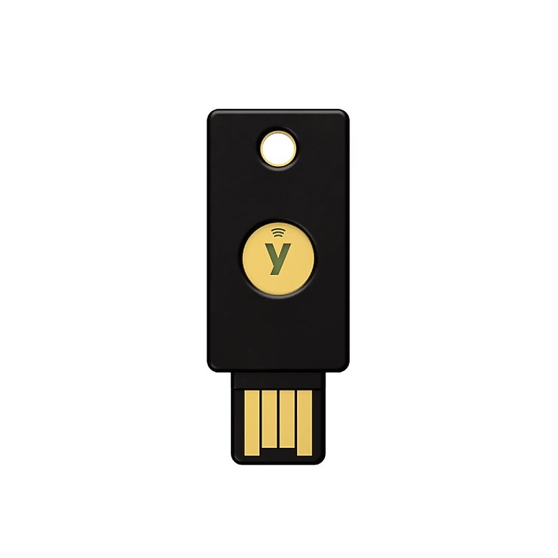 Yubico YubiKey 5 NFC FIPS USB-A Security Key, Black (992-20001) image 1