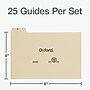 Pendaflex Index Card Dividers for 4" x 6" Cards, Manila, 25/Set (B6425)~#|#~E5F9FC90-61B7-4083-8409D9B6E99AB098_sc7