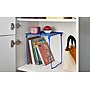 Lockermate Stac-A-Shelf 10.13" Steel Locker Shelf, Blue (05014)~#|#~E5FAE5B1-A741-474C-93D4A0955B822C35_sc7