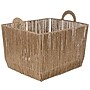 Simplify Natural Paper Rope Storage Basket with Handles, Beige (30125-ST)~#|#~E6018891-E465-4200-808EDDE7ABBF7344_sc7