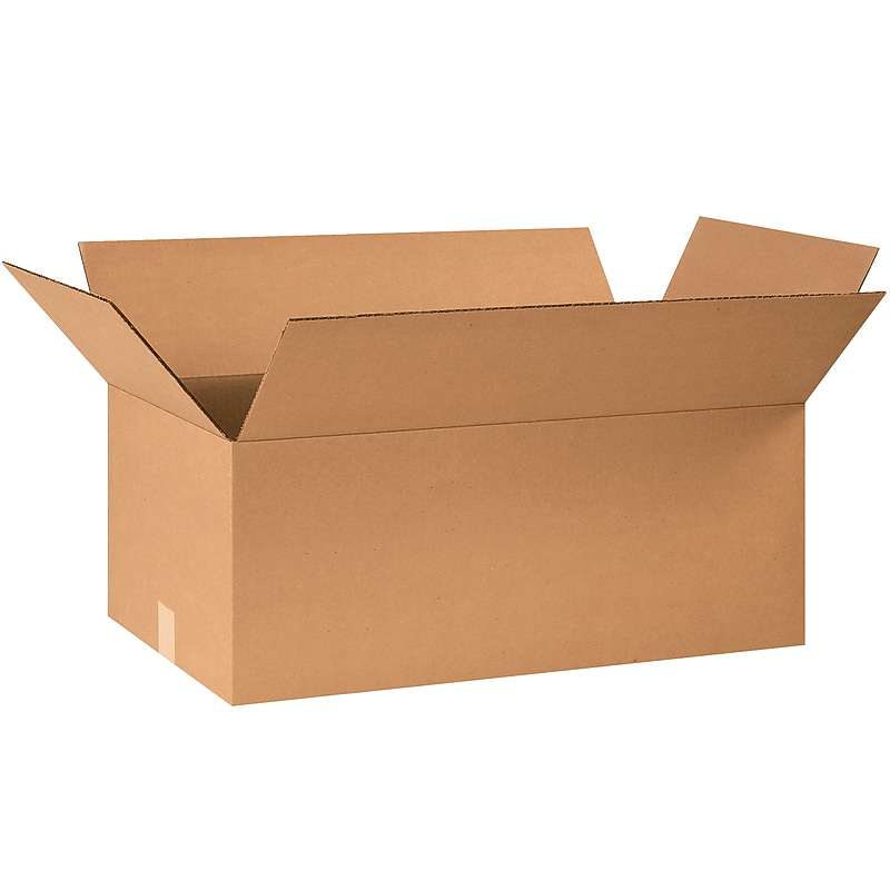 24" x 15" x 10" Shipping Boxes, 32 ECT, Brown, 20/Bundle (241510) image 1
