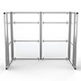 VersaDesk WorkNest 66"H x 81"W U-Shaped Cubicle Panel Workstation, Silver (WNCC-7248-S)~#|#~E61391A2-FF1B-45EC-AD1D16FC44E80DFF_sc7