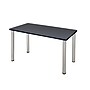 Regency Kee 42" x 24" Training Table- Grey/ Chrome~#|#~E614A9A5-D0FB-4A76-8A8FD4E955020A23_sc7