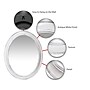 Infinity Instruments Sonore Decorative Wall Mirror, White Plastic, 30" (15370WH)~#|#~E618909F-1477-472F-8BE610B4A1A72DCD_sc7