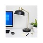 V-Light LED Desk Lamp, 20"H, Gold/Black Matte Metal (SV210815HB)~#|#~E61BA9C8-7DBD-42B5-B0091E4F4BFDFD5E_sc7