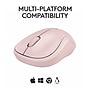 Logitech M240 Silent Wireless Ambidextrous Optical Mouse, Rose (910-007117)~#|#~E61D42B2-6D2B-4F2D-93584B39B7A5F50D_sc7