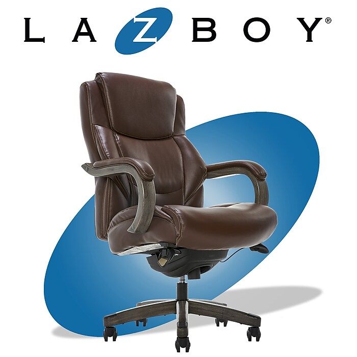 La-Z-Boy Delano Ergonomic Leather Executive Big & Tall Chair
