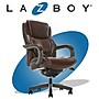 La-Z-Boy Delano Ergonomic Leather Executive Big & Tall Chair, 400 lb. Capacity, Chocolate Brown/Gray (CHR10045C)~#|#~E6239826-5852-4CAC-9616CA67F6EB6D29_sc7