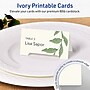 Avery Integrated Cards, 2-1/16" x 3.75", Matte Ivory, 100/Pack (95325)~#|#~E62C132F-2EA4-45EE-85C0D35C96F70D9C_sc7
