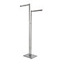 Nahanco Metal 2-Way Garment Rack, Chrome (K23)~#|#~E6303CAE-156A-4B47-ADFA4620D25D1A96_sc7