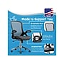 Click365 Ergonomic Fabric/Mesh Swivel Task Chair, Gray (CCHR10003B)~#|#~E6308D16-7AA1-4863-AA59BCC30D7DDAA3_sc7