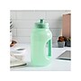 ello Hydra Time Markers Plastic Water Bottle with Straw, 64 oz., Yucca (299-0826-025-2)~#|#~E630D243-667A-456C-8520CDECBCCAD313_sc7