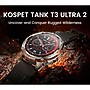 KOSPET TANK T3 Ultra 2 AMOLED GPS Smartwatch with Silicone Band, 1.43", Black & Silver (P-TU001-S)~#|#~E636404B-D780-473D-8277022959307028_sc7