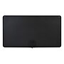 RCA Ultra-Thin XL Amplified Indoor Flat HDTV Multi-Directional 65+ Mile Range Antenna, Black/White (ANT2160E)~#|#~E63989E2-6BD2-4BB5-BEC65AD8E58CAF23_sc7