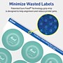 Avery TrueBlock Laser/Inkjet Round Multipurpose Labels, 1.75" Dia., White, 200 Labels/Pack (94509)~#|#~E63CDB6D-AAC2-426B-B9853954A70803F2_sc7