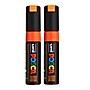 POSCA Water Based Paint Markers, Broad Chisel Tip, Fluorescent Orange, 2/Bundle (UBCPC8KFORANGE-2)~#|#~E6403E93-8743-4CCC-9E002A1E8206DDDA_sc7