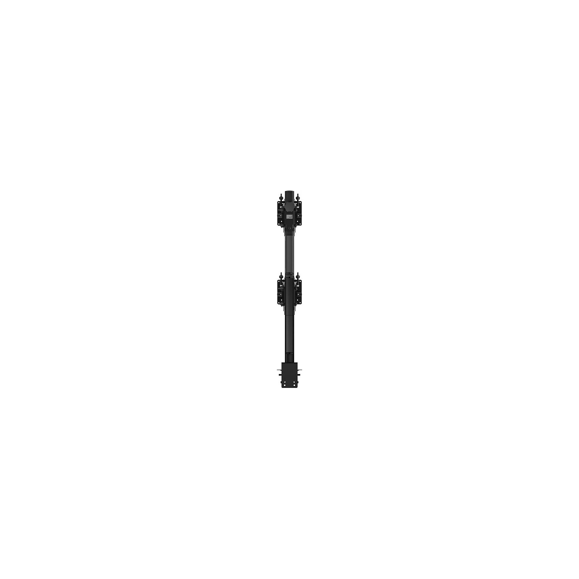 Atdec Adjustable Heavy-Duty Dual Vertical Monitor Mount, Up to 57″ Monitor, Black (AWMS-2-BT75-H-B) Sansujyuku sansujyuku.com