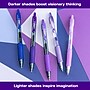 Pilot G2 Purples Retractable Gel Pen, Fine Point, 0.7mm, Assorted Ink, 5/Pack (XPO32001)~#|#~E6443025-CE82-400E-A908FA2BE11BA496_sc7