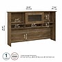 Bush Furniture Cabot 60"W Desktop Hutch, Reclaimed Pine (WC31531)~#|#~E646F202-E7E0-4B90-A35EAD70A10C0B7D_sc7