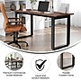 Flash Furniture Redmond 60"W x 24"D Conference Table, Laminate, Walnut (MTM6024WLTUBF)~#|#~E6474991-C603-43B2-85586B6747E625DB_sc7