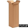 4" x 4" x 12" Shipping Boxes, 32 ECT, Brown, 25/Bundle (4412)~#|#~E6485A41-31A2-4F29-A115ECD0A3F213BD_sc7