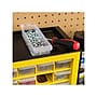 Iris 16-Drawer Desktop Storage Cabinet, Black/Yellow (500173)~#|#~E649F05A-70E3-4191-B0F04D405EA31F11_sc7
