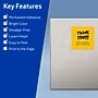 Avery Laser/Inkjet Square Multipurpose Labels, 4" x 4", Bright Yellow, 40/Pack (94100)~#|#~E64A5DA6-94FF-4045-A252C7474F544A05_sc7