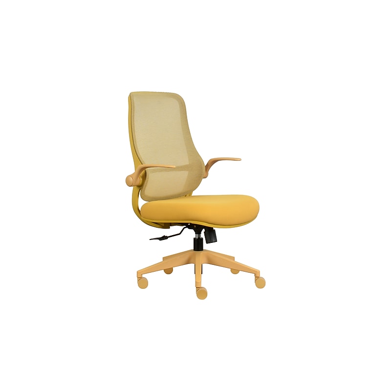 Tempur-Pedic Stratus Ergonomic Mesh/Fabric Swivel Executive Chair, Amber (TP-STRATUS-AMB) image 1