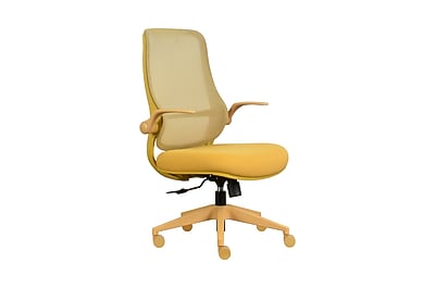 Tempur-Pedic Stratus Ergonomic Mesh/Fabric Swivel Executive Chair, Amber (TP-STRATUS-AMB) Simolary simolary.com