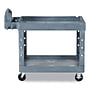 Rubbermaid Commercial BRUTE 2-Shelf Foam Mobile Utility Cart with Casters, Gray (RCP2192464)~#|#~E6516ED5-2A74-4C1A-B270E07D27145E41_sc7