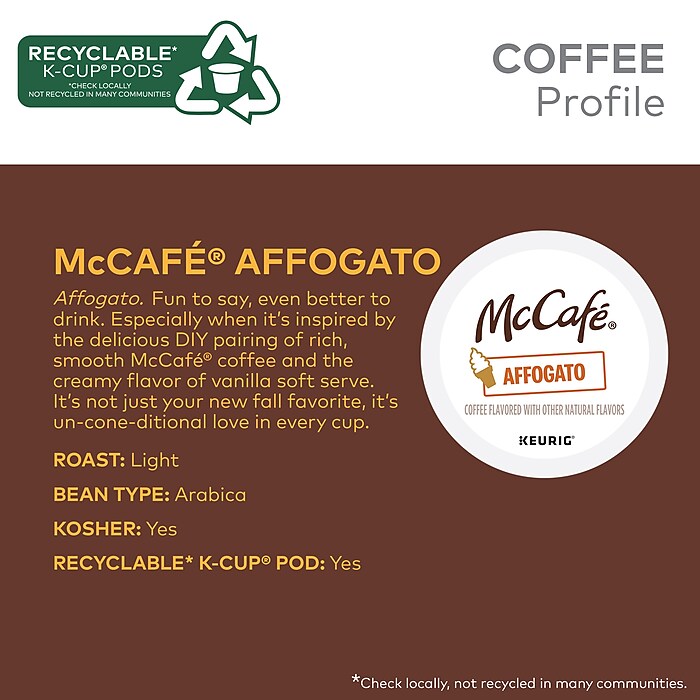 Mcdonalds coffee k cups online