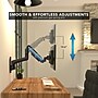 Mount-It! Heavy Duty Adjustable Monitor Wall Mount with Gas Spring Arm, 17" to 49", Holds 44 lbs., Black (MI-12009)~#|#~E656F68D-AFB4-4080-A824A4F41EF93FF1_sc7