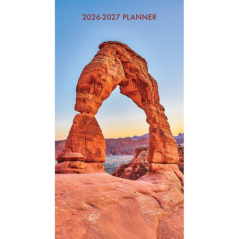 2026-2027 Willow Creek National Park 3.5" x 6.5" Monthly Planner Cover (56592X) image 1