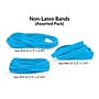 Alliance Non-Latex Multi-Purpose Assorted Rubber Bands, Cyan Blue, 250/Pack (42549)~#|#~E65EBB3A-C368-4D43-BAAD66E30E889EF7_sc7