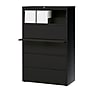 Staples HL8000 Commercial 5-Drawer Lateral File Cabinet, Locking, Letter/Legal, Black, 36"W (21754D)~#|#~E65FFCD0-46B5-462D-85BAF1B4A143F524_sc7