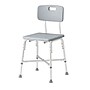 Medline Bariatric Shower Chair,Armless, Back Rest, Aluminum Frame, 650 lb. Capacity (G2-100BAX1)~#|#~E6628F8F-5EDA-4653-820242C470D6383C_sc7