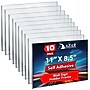 Azar 11" x 8.5"  Adhesive Sign Holder, Horizontal, Wall-Mounted, Top/Side Loading, Acrylic, Clear, 10/Pack (122022)~#|#~E6644EE6-7286-4A5E-8C5240049841BE90_sc7