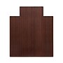Anji Mountain Standard Bamboo Carpet & Hard Floor Chair Mat with Lip, 44" x 52", Dark Cherry (AMB24006)~#|#~E668EA2A-EFE6-45A6-89208447701096E4_sc7