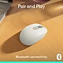 Logitech M196 Wireless Ambidextrous Optical Bluetooth & USB Mouse, Off-White (910-007457)~#|#~E66FD9C1-6422-4484-AE7DB97DDBEDC2B4_sc7