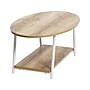 Household Essentials Jamestown 39"W x 23"D Laminate Coffee Table, Coastal Oak/White (8226-1)~#|#~E6701582-817F-4D00-93DE1143490EF8C1_sc7
