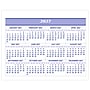 2026 AT-A-GLANCE Flip-A-Week 7" x 5.5" Weekly Desk Calendar Refill Pages, White/Blue (SW705X-50-26)~#|#~E67BE468-66D0-45AA-BCA468E427B14500_sc7