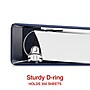 Staples 1 1/2" 3-Ring Non-View Binder, D-Ring, Navy Blue (26413-CC)~#|#~E67EF14D-DE3E-4DF5-8D5CDB695C35005D_sc7
