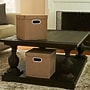 Household Essentials Storage Bins with Lids and Chromed Grommet Handles, (HH802-1)~#|#~E6893585-1D1B-4ABF-B2D49698AAC6493E_sc7