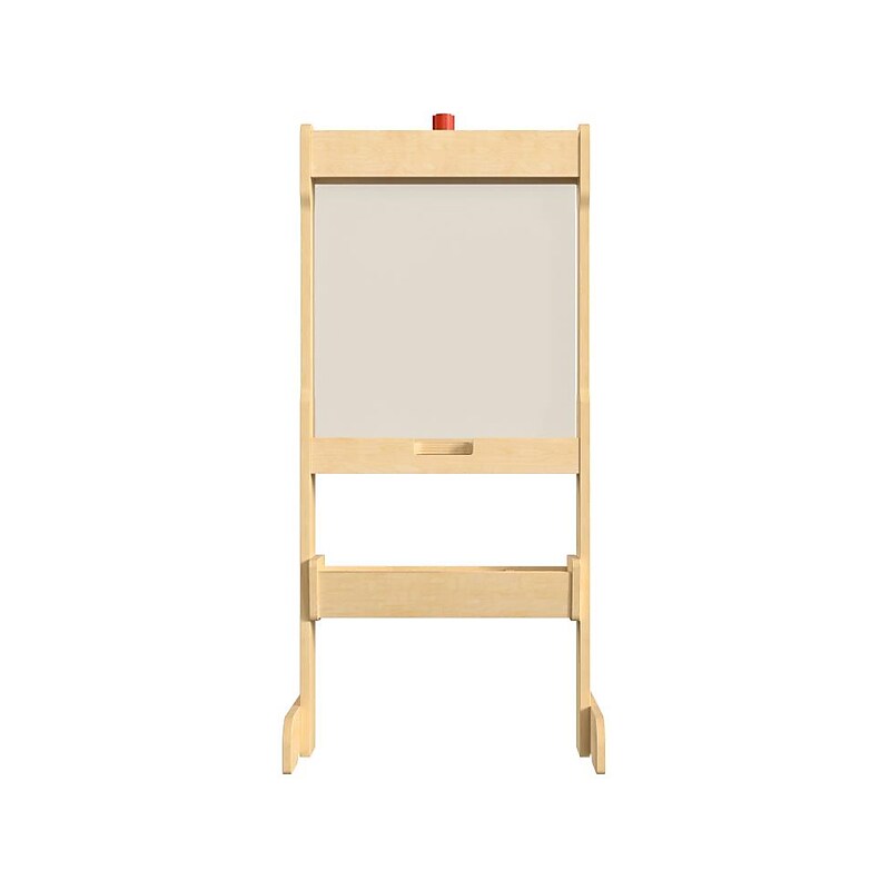 Flash Furniture Bright Beginnings Freestanding STEAM Easel, Brown (MK-ME03669-GG) image 1