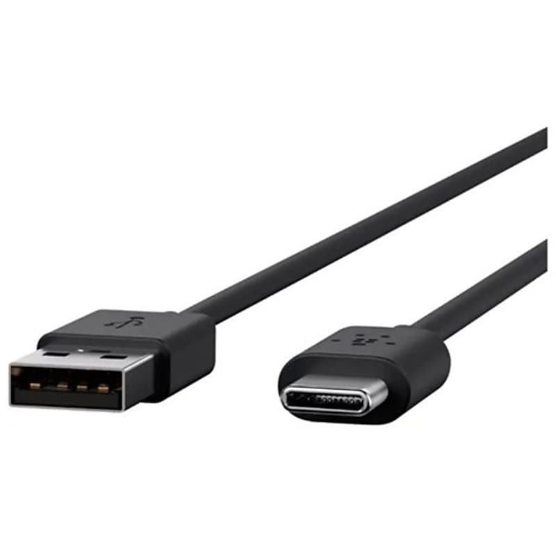 Poly  16.40' USB-A to USB-C Data & Power Cable, Male to Male, Black (875H6AA) image 1