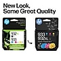 HP 932XL/933 Black High Yield and Cyan/Magenta/Yellow Standard Yield Ink Cartridge, 4/Pack (N9H62FN#140)~#|#~E68E45CE-D0B1-47DF-9D8600535B2EA102_sc7