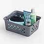Iris Small Plastic Storage Baskets, Gray (500225)~#|#~E698FAFA-4621-4AD5-ACA19F142DDB07CD_sc7