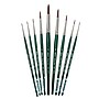 Silver Brush Ruby Satin Round Brushes, 9/Pack (SLVRS2599)~#|#~E6991500-4549-4E20-8E9590B7E69C6B94_sc7