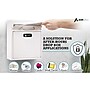 AdirOffice Steel Large Wall Mounted Interoffice Mailbox Drop Box, Combination Lock, White (631-04-WHI-KC)~#|#~E69EB9BF-8626-49EA-9B409D98AF947FFD_sc7